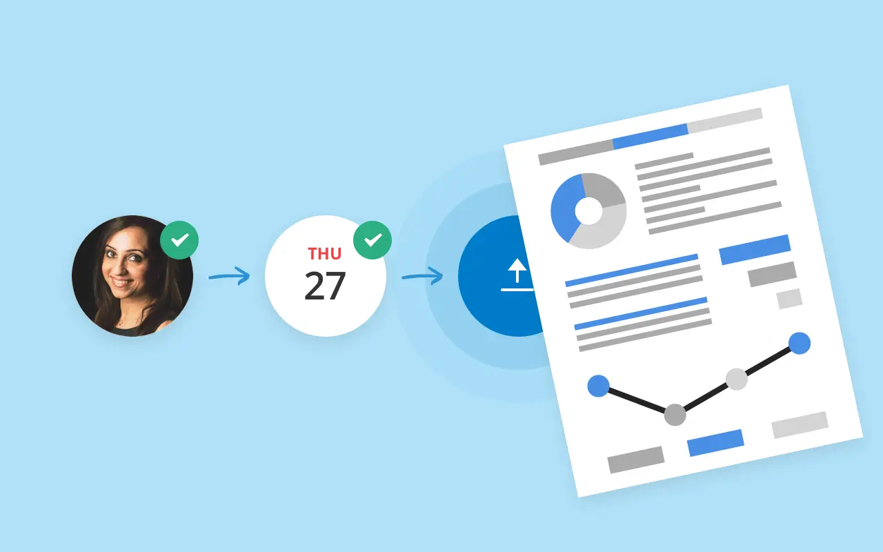 Illustration showing scheduling process